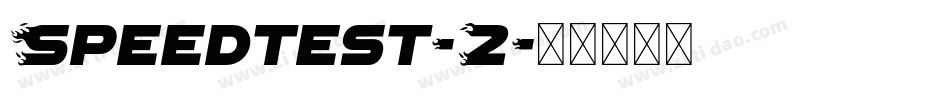 Speedtest-2字体转换