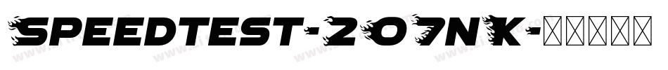 Speedtest-2O7nK字体转换