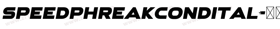 speedphreakcondital字体转换