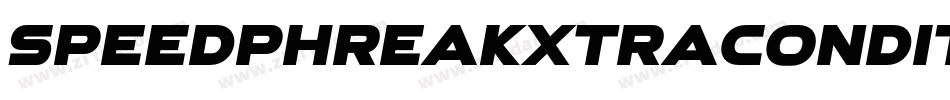 speedphreakxtracondital字体转换