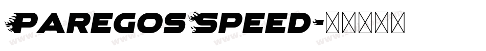 ParegosSpeed字体转换