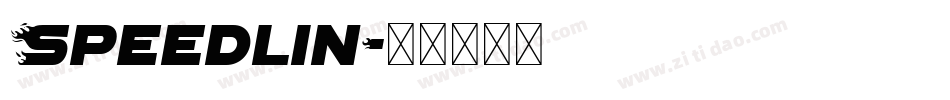 Speedlin字体转换