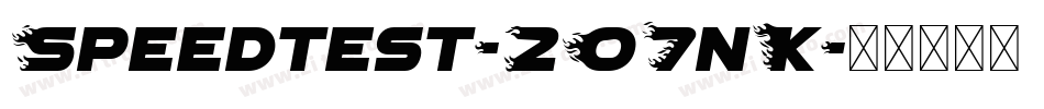 Speedtest-2O7nK字体转换
