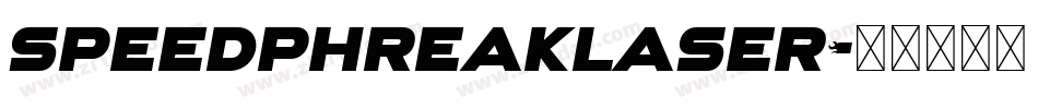 speedphreaklaser字体转换