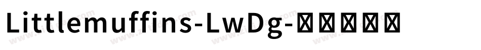 Littlemuffins-LwDg字体转换
