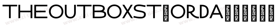 TheOutboxSt-OrDA字体转换