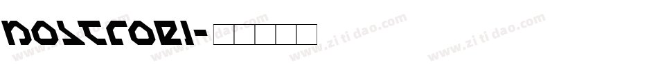 nostroei字体转换