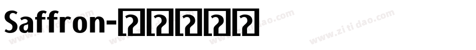 Saffron字体转换