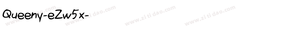 Queeny-eZw5x字体转换
