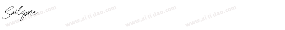 Sailyme字体转换