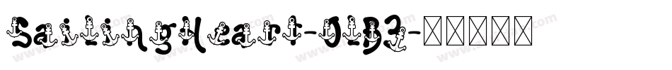 SailingHeart-OlB3字体转换