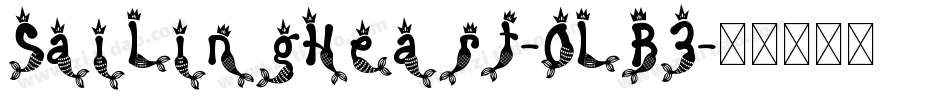 SailingHeart-OlB3字体转换