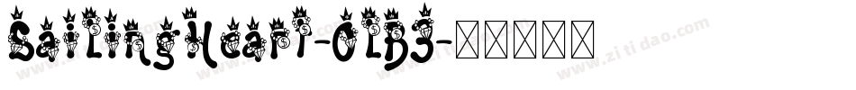 SailingHeart-OlB3字体转换