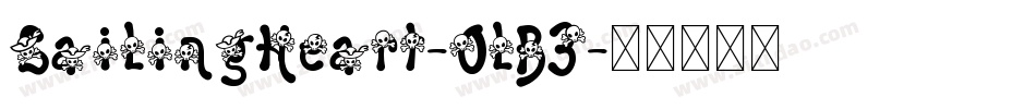 SailingHeart-OlB3字体转换