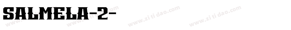 Salmela-2字体转换