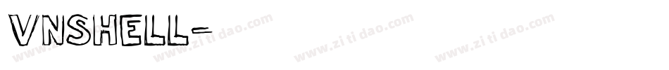 VNSHELL字体转换