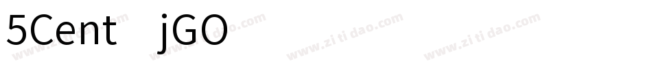 5Cent-jGO字体转换