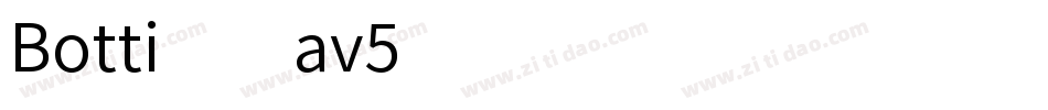 Bottix-av5字体转换