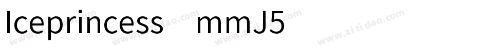 Iceprincess-mmJ5字体转换