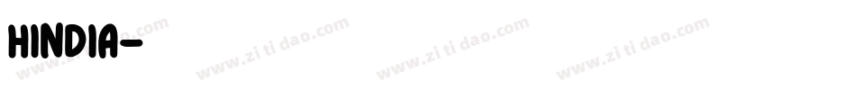 Hindia字体转换