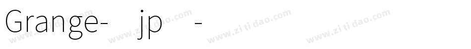 Grange-7jp4字体转换
