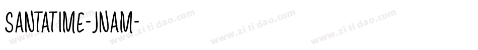SantaTime-JnAM字体转换