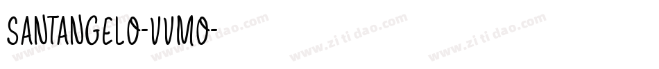 Santangelo-vVmO字体转换