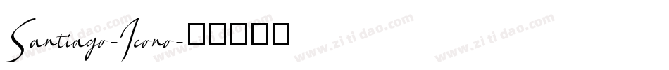 Santiago-Icono字体转换