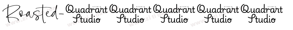 Roasted字体转换
