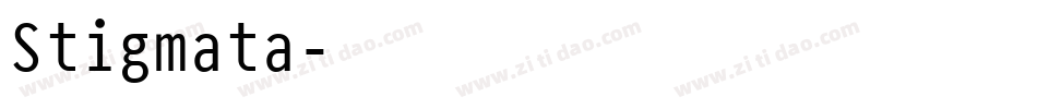 Stigmata字体转换