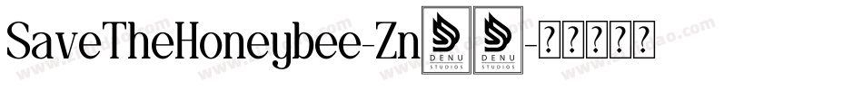 SaveTheHoneybee-Zn98字体转换