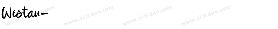 Westau字体转换