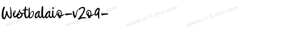 Westbalaio-vZo9字体转换