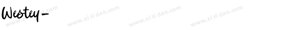 Westey字体转换