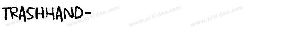 TrashHand字体转换