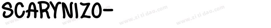 SCARYNIZO字体转换
