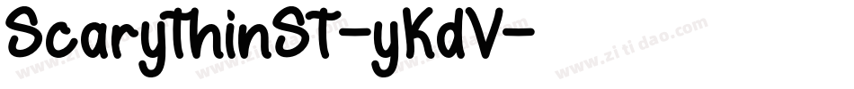 ScarythinSt-yKdV字体转换