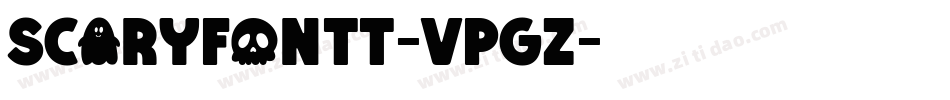ScaryFontt-VPgZ字体转换