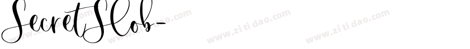 SecretSlob字体转换