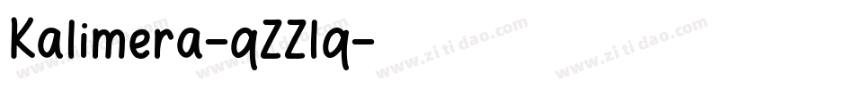 Kalimera-qZZlq字体转换