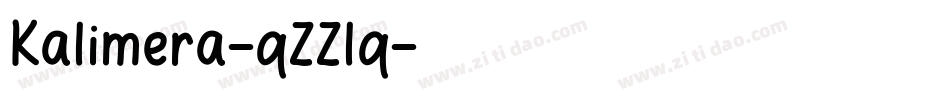Kalimera-qZZlq字体转换