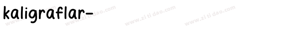 kaligraflar字体转换