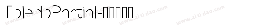 ToledoPartial字体转换
