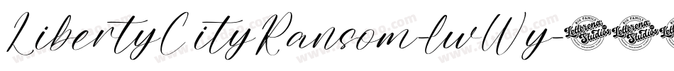 LibertyCityRansom-lwWy字体转换