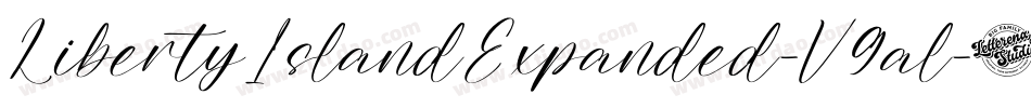 LibertyIslandExpanded-V9al字体转换