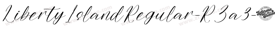 LibertyIslandRegular-RZa3字体转换