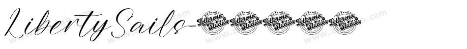 LibertySails字体转换