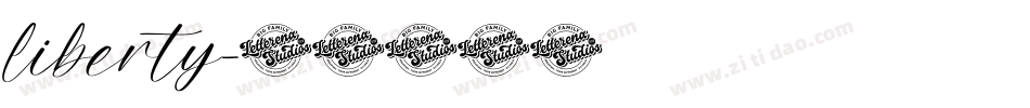 liberty字体转换