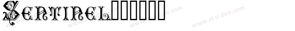 Sentinel字体转换