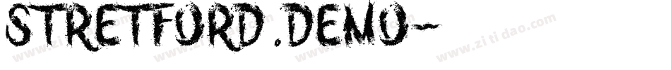Stretford.demo字体转换